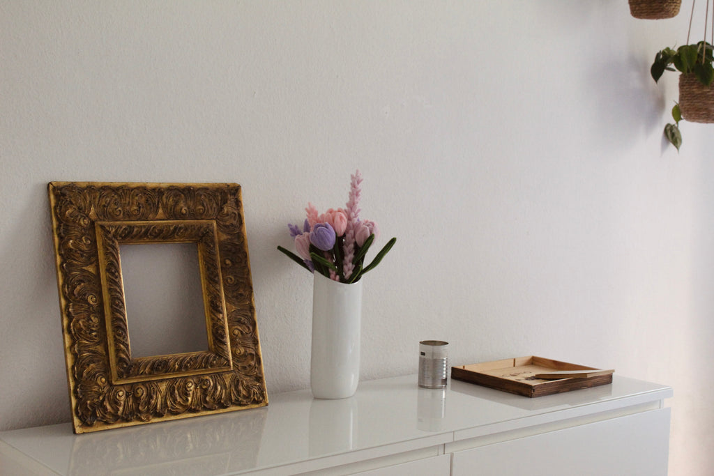 Tulpen & Lavendel Bastelset – Blumen aus Pfeifenreinigern selber machen